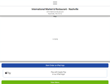 Tablet Screenshot of internationalnashville.com